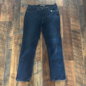 Levi's Women's Deep Indigo Skinny Jeans